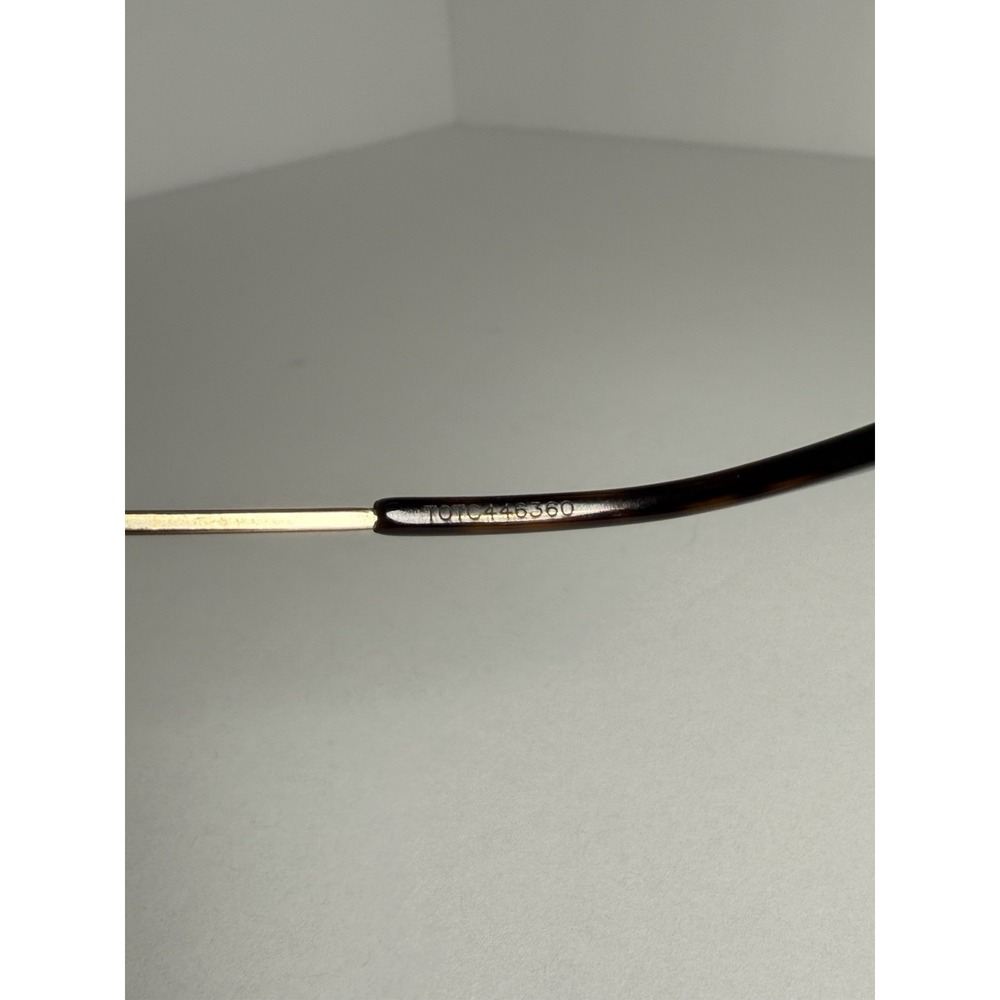 Gucci GG0061S Round Sunglasses Gold Green Red Gradient Lens 60mm Italy Bee - Picture 13 of 13